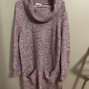 LOFT Women's Marled Cowl Neck Sweater